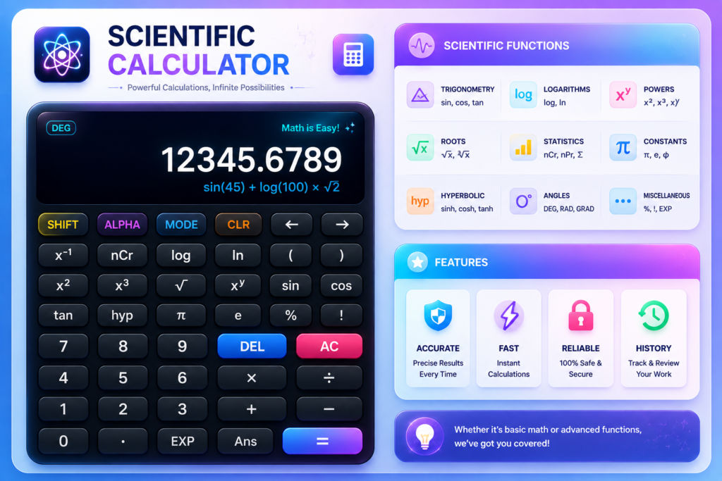 Scientific Calculator India 2026